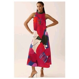 farm rio pink papaya salad maxi dress Pink Papaya Salad Maxi Dress  FARM Rio
